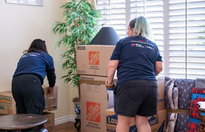 Caring Transitions home cleanout services